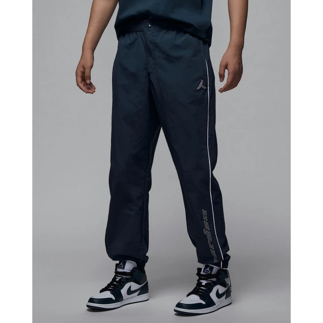 NIKE 耐吉 喬丹 長褲 棉褲 運動褲 休閒褲 男款 AS M J WOVEN PANT DR GCEL 藍色(HQ4888478)