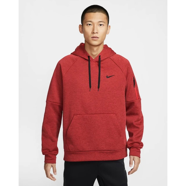 NIKE 耐吉 連帽上衣 帽T 男款 AS M NK TF HD PO 紅色(DQ4835677)