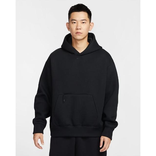 【NIKE 耐吉】連帽上衣 帽T 男款 AS M NK TCH FLC HOODIE 黑色(HM9790010)