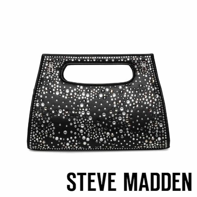 【steve madden】-BWHYTE 華麗單鑽面手提斜背包(黑色)