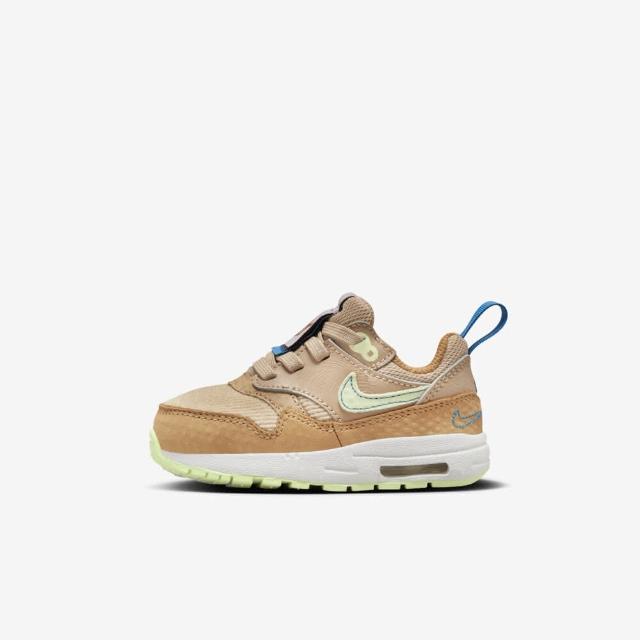 【NIKE 耐吉】Air Max 1 Easyon SE TD 小童 運動休閒鞋 舒適 穿搭 卡其(FJ3287-200)