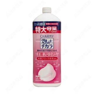 【LION 獅王】CHARMY洗碗精-柔和慕斯補充罐 710ml(平行輸入)