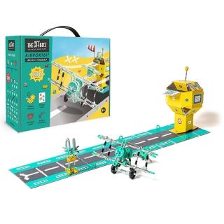 【以色列theOffbits】機械積木:機場遊戲盒(專屬大孩子的STEAM創意玩具)