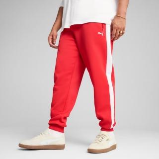 【PUMA】長褲 男 運動褲 T7 歐規 紅 62958811