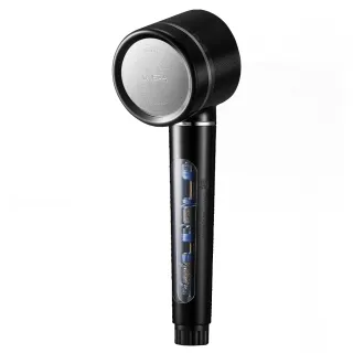 【IONSPA】磁化離子淨水蓮蓬頭-曜石黑(SPA級淋浴體驗、軟硬水轉換、省水抗菌設計、增壓、過濾、換季保養)