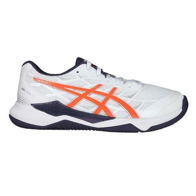 【asics 亞瑟士】GEL-TACTIC 12 男女排羽球鞋-2E-寬楦 訓練 亞瑟士(1073A071-102)