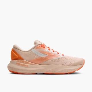 【BROOKS】Adrenaline Gts 24 女 慢跑鞋 超發光限定款 緩衝 彈力 粉橘(1204261B636)