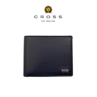 【CROSS】臺灣總經銷 限量2折 頂級小牛皮8卡皮夾 艾維斯系列 全新專櫃展示品(深藍色 贈禮盒提袋)