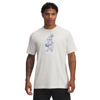 【UNDER ARMOUR】UA 男 60/40S Golf Caddy 短袖T-Shirt 短T 1390183-117(白色)
