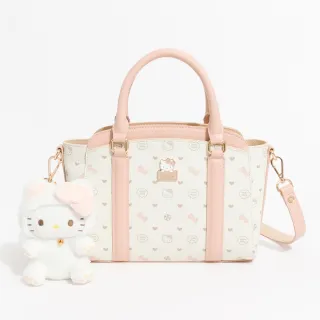 【Arnold Palmer 雨傘】手提包附長背帶 Joli系列(粉紅色)