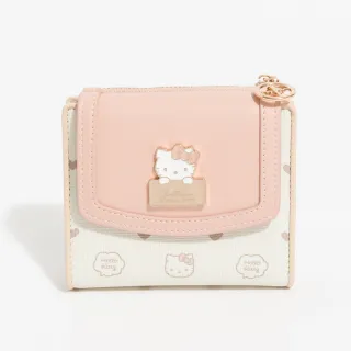 【Arnold Palmer 雨傘】短夾 Joli系列(粉紅色)