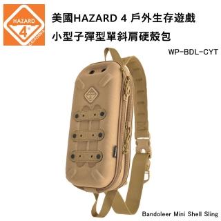 【Hazard 4】Bandoleer Mini Shell Sling 小型子彈單斜肩硬殼包 WP-BDL-CYT(公司貨-狼棕色)
