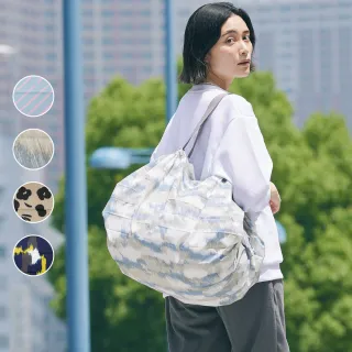 【SHUPATTO】官方直營燈籠型都會時尚系列秒收環保啪啪包-大(秒收包/多色/收納/環保)