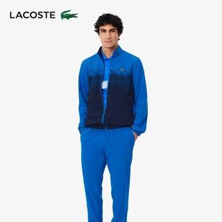 【LACOSTE】男裝-Tennis x Novak Djokovic 運動套裝(藍色/深藍配色)