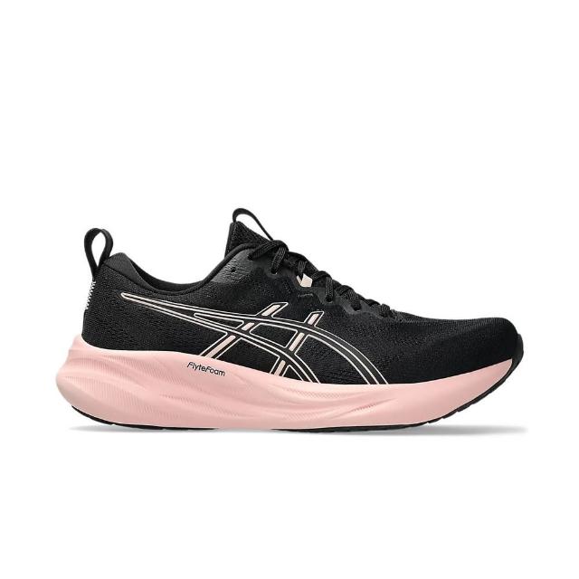 【asics 亞瑟士】Gel-pulse 16 女 慢跑鞋 彈力 支撐 緩震 黑 粉紅(1012B755-001)