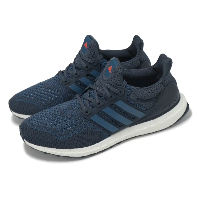 adidas 愛迪達 慢跑鞋 Ultraboost 1.0 男鞋 藍白 襪套 BOOST 緩衝 輪胎大底 運動鞋 愛迪達(HQ4203)