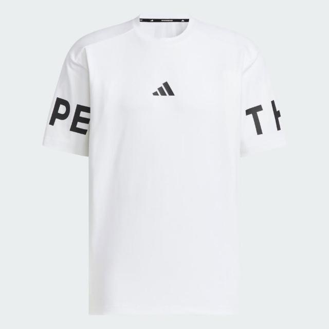 【adidas 愛迪達】短袖上衣 男 WORD S/S TEE 白 JM2080(S2885)