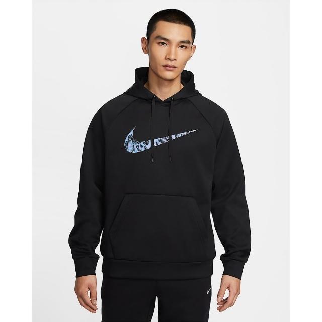 【NIKE 耐吉】連帽上衣 帽T 男款 AS M NK TF THERMA PO HOODIE PR 黑色(HJ3109010)