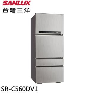 【SANLUX 臺灣三洋】560L 一級能效直流變頻四門冰箱(SR-C560DV1)