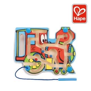 【德國Hape】快樂火車迷宮(火車遊戲/家家酒玩具/木製玩具/木頭玩具)