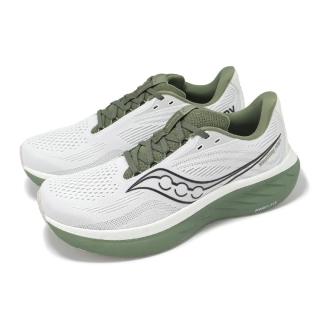【SAUCONY 索康尼】慢跑鞋 Ride 18 男鞋 白 綠 緩衝 透氣 運動鞋 索康尼(S21000138)