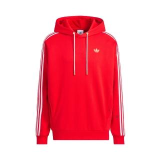 【adidas 愛迪達】連帽長袖T恤 運動 休閒 CNY新品 LNY NEW HOODIE 男女 - KA0820