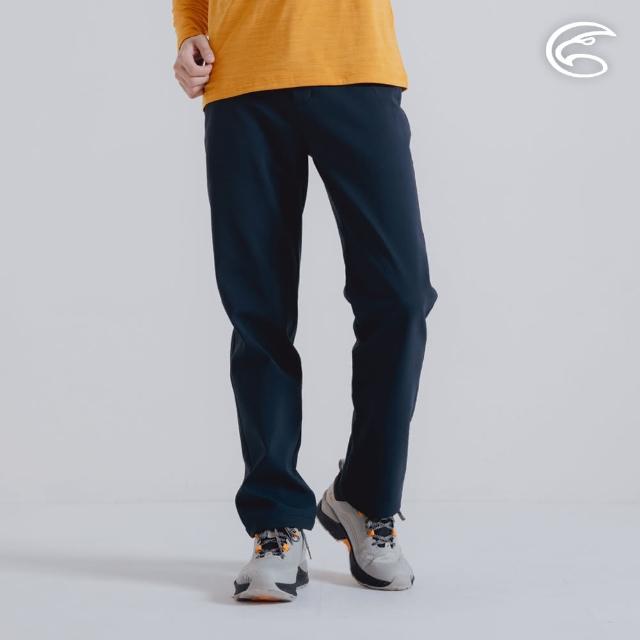 【ADISI】男Softshell撥水保暖長褲 AP2421024 深藍色 M-3XL(刷毛 搖粒絨 防潑水 彈性)