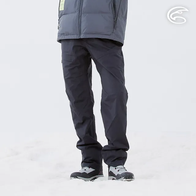 【ADISI】女防水防風透氣保暖長褲 AP2421027 黑色 S-2XL(內刷毛 防水透濕 超撥水)
