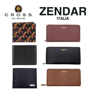 【CROSS x ZENDER】限量2折 真皮短夾長夾零錢男夾 女夾 全新專櫃展示品(送禮盒提袋 交換禮物/情人節/現貨)