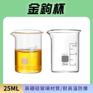 【工具達人】盎斯杯 玻璃量杯 量杯酒杯 迷你玻璃瓶 迷你瓶飲料 迷你量杯 量杯 調料杯 玻璃瓶(190-X-GCL25)