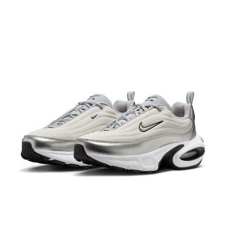 【NIKE 耐吉】運動鞋 女鞋 休閒鞋 厚底 氣墊 緩震 W AIR MAX PORTAL SE 米灰銀 HM0256-001(3W5735)