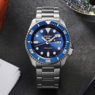 【SEIKO 精工】5 sports 運動潮流機械腕錶/藍面42.5mm(SRPD51K1/4R36-07G0B)