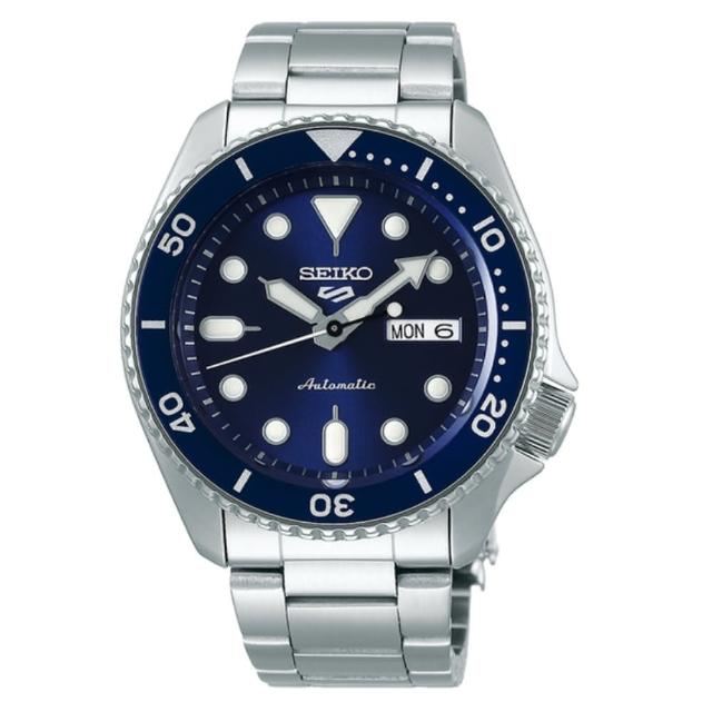 【SEIKO 精工】5 sports 運動潮流機械腕錶/藍面42.5mm(SRPD51K1/4R36-07G0B)