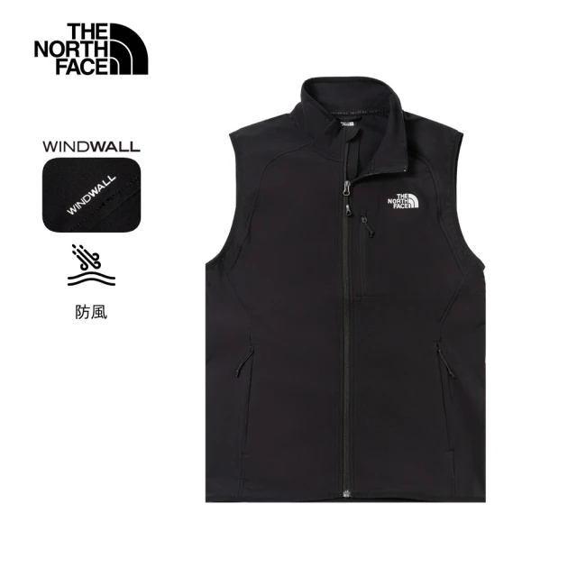 The North Face 官方旗艦 北面男款黑色Wind