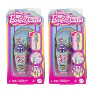 【Barbie 芭比】迷你芭比樂園- 驚喜珍珠奶茶系列 一組兩入(驚喜商品隨機出貨)