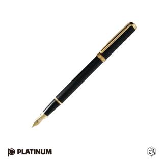 【PLATINUM 白金】全牛皮 荔枝格紋鋼筆 PS-1200(原廠正貨)