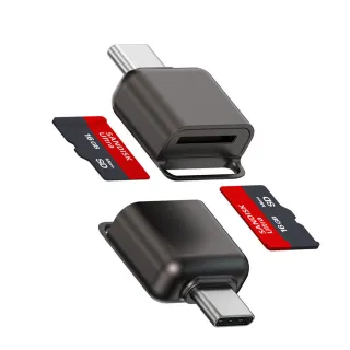 【LineQ】Type-C mini micro SD讀卡器TF讀卡機 D-600