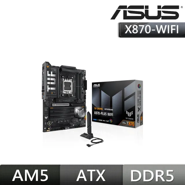 【ASUS 華碩】TUF GAMING X870-PLUS 電競 WIFI7主機板