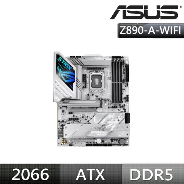 【ASUS 華碩】ROG STRIX Z890-A GAMING 白色PCB外觀 WIFI7主機板