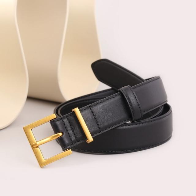 【米蘭精品】現貨+預購 皮帶真皮腰帶(牛皮經典設計時尚百搭女配件6色74jp6)