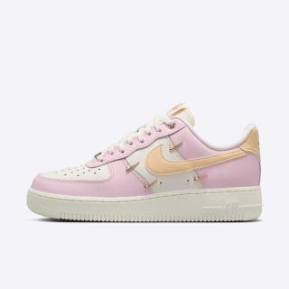 【NIKE 耐吉】Wmns Air Force 1 07 LX 女 運動休閒鞋 小金勾 穿搭 粉紅(IB2574-600)