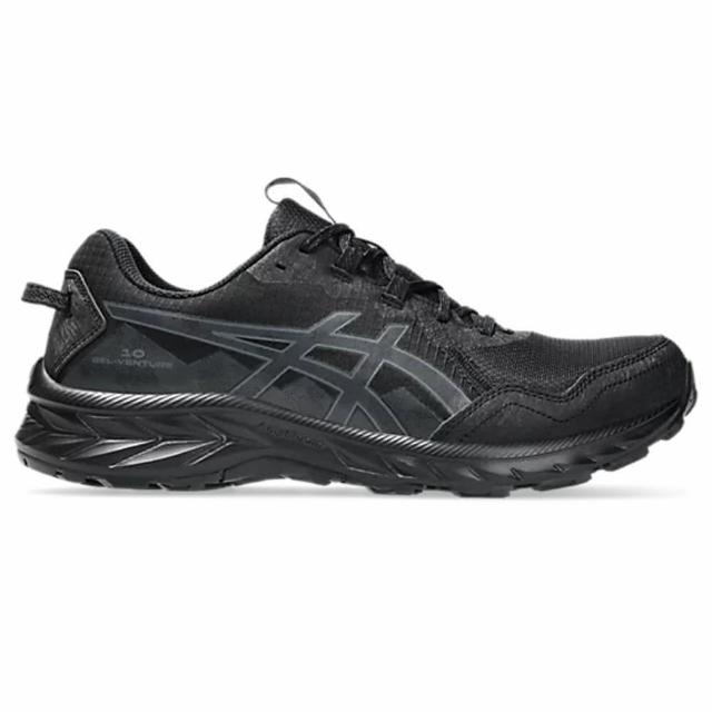 【asics 亞瑟士】Gel-venture 10 4E 男 慢跑鞋 越野鞋 超寬楦 支撐 緩震 黑(1011B966-001)