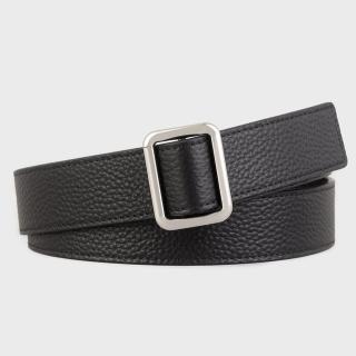 【米蘭精品】現貨+預購 皮帶真皮腰帶(牛皮高階感時尚女配件2色74jp53)