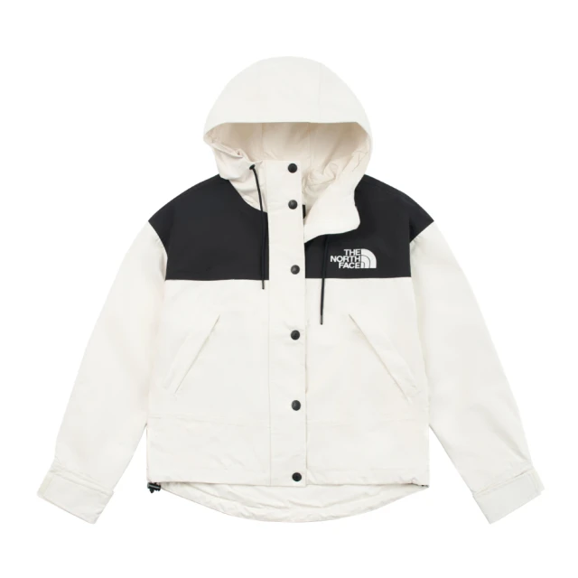 The North Face TNF 北臉 北面 休閒 DryVent防水透氣衝鋒衣W REIGN ON JACKET-AP 女 米白(NF0A8DGKROU)