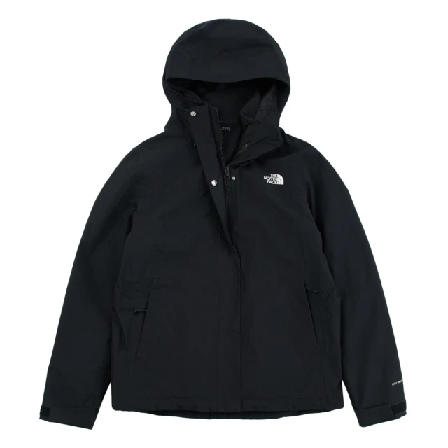 The North Face TNF 防水透氣抓絨內裡三合一外套 W SANGRO FLEECE TRICLIMATE-AP 女 黑(NF0A8CK3JK3)