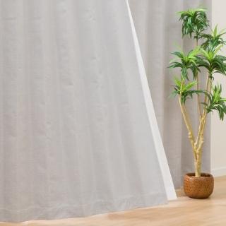 【NITORI 宜得利家居】遮光1級 隔熱 隔音 窗簾 RD100 LGY 100×200×1(遮光1級 隔熱 隔音 窗簾)