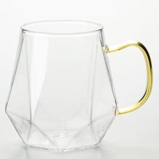 【NITORI 宜得利家居】耐熱玻璃馬克杯 330mL YE TY410(耐熱玻璃 玻璃 馬克杯)