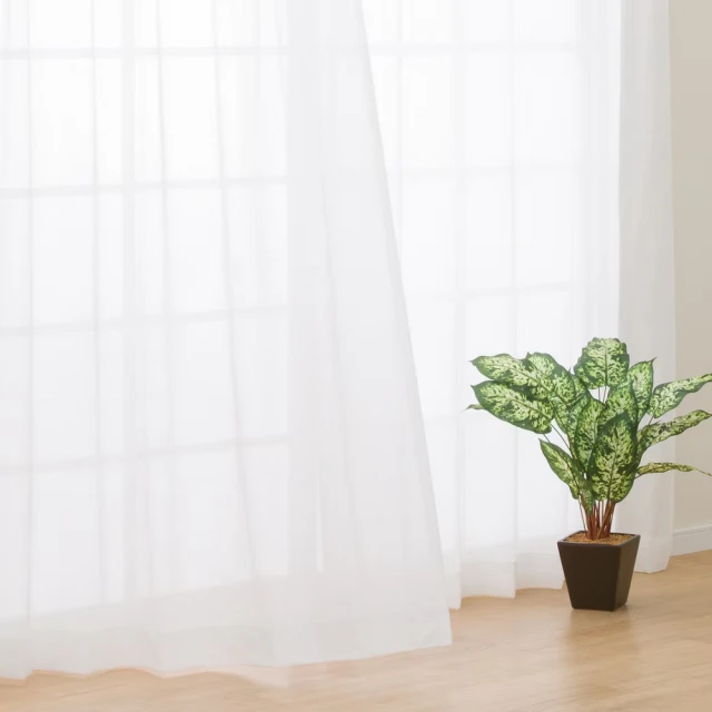 PLUSIEURS 北歐撞色拼接加長窗簾 落地窗(單件 寬1