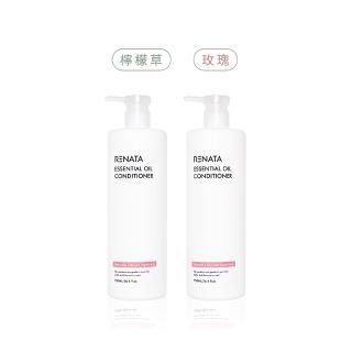【RENATA 蕾娜塔】精油系列-護髮素750ml(官方直營 玫瑰-染燙毛燥修護 檸檬草-清爽水潤護理)