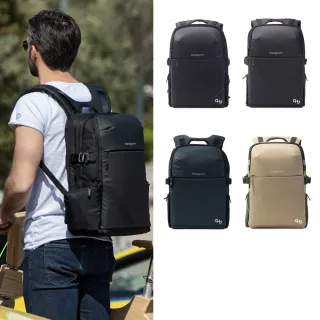 【Hedgren】COMMUTE系列 HCOM05 RAIL款式 RFID防盜 15.6吋 三格層 附雨套 後背包多色任選